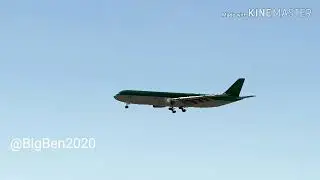 Aer Lingus Airbus A330 Butter Landing at London Heathrow Airport