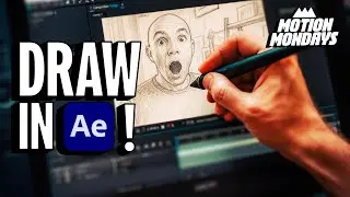 NEW After Effects Drawing Tool & Clay Effects in Blender | Motion Mondays