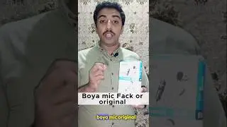 boya mic fake or original??? #boyamic #viral #shorts #technology