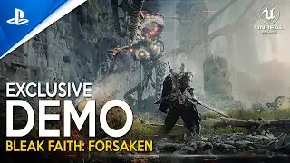 BLEAK FAITH FORSAKEN Exclusive Gameplay Demo | New PS5 OPEN WORLD SOULS coming in 2024