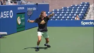 Stefanos Tsitsipas Forehand Slow Motion 2019