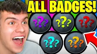 How To GET ALL 9 BADGES In Roblox Color or Die!
