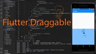 Flutter Draggable Tutorial. #Draggable Widget in flutter