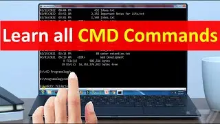 Learn cmd commands in one video in hindi / urdu 2022 | cmd command prompt commands hindi / urdu 2022