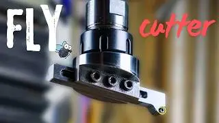 Making a Shop made Fly cutter from 4140