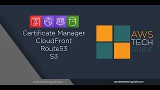 Host Static Website with AWS Certificate Manager, Route 53, S3 and CloudFront