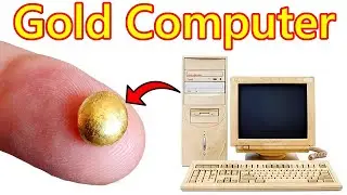 How to Recover Gold from computer IC Chips - The Fastest & Simplest Way!