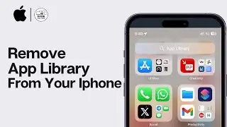 How to Remove App Library From iPhone! (iOS 17)