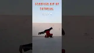 Starfish Kip up tutorial ✔️ #kipup #usamamartialarts #shorts