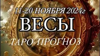 ВЕСЫ ♎️ ТАРО-ПРОГНОЗ 11-20 НОЯБРЯ 2024г