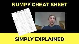 [NumPy Cheat Sheet] 17 Things Every Data Scientist Should Know About NumPy