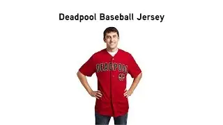 Deadpool Baseball Jersey Exclusive from ThinkGeek