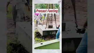 🤔Precast Footing देखिये कैसे बनता है ??📐