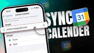 How to Sync Google Calendar with iPhone Calendar | Merge Google and iPhone Calendar