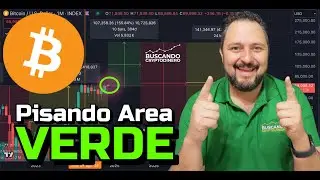 🤑 Bitcoin pisando territorio VERDE finalmente !!
