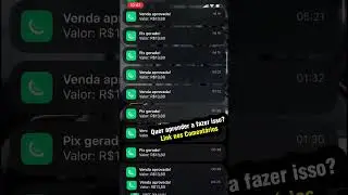 QUER APRENDER? LINK NOS COMENTARIOS 