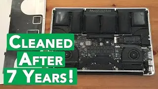 Cleaning My MacBook After 16800 Hours of Use!