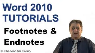 Word 2010 Tutorials | Footnotes and Endnotes