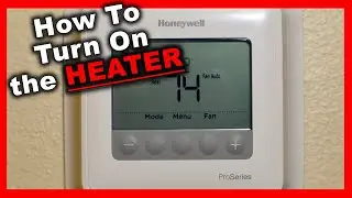 How To Use Thermostat for HEAT - How to turn on heater