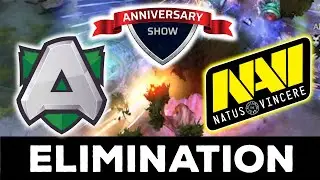 ELIMINATION SERIES !! NATUS VINCERE vs ALLIANCE - ANNIVERSARY SHOW DOTA 2