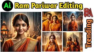 Instagram trending Sita Devi Ai Photo Editing in 1 click || Ram Pariwar Ai Editing