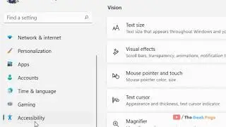 Change Mouse Pointer Size in Windows 11