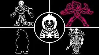PS!Outertale - All Bosses (Genocide Route)