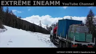 MONTEE EXTRÊME en Haute Montagne ⚠️  2400 m 🚧🚧 ACTROS 8X8