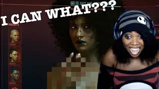 Cyberpunk 2077 | BlackRose reacts to character creation!