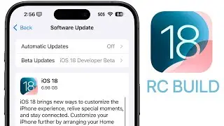 iOS 18 RC Released - Whats New?