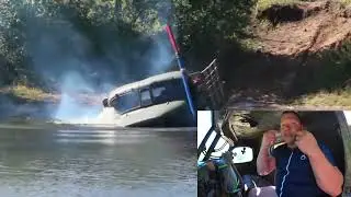 Проехал под водой