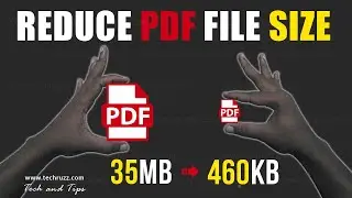 How to Shrink/Compress/Reduce PDF File Size in Windows 10 PC Free