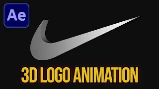 3D Rotierende Logo Animation in After Effects | Ohne Plugins