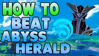 How to EASILY Beat Abyss Herald (Hydro) in Genshin Impact - Free to Play Friendly!