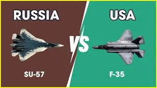 Who Wins!! F-35 vs SU-57: Which Fighter Jet is the Most Powerful | Military Summary