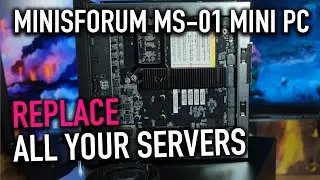 Minisforum MS-01: The Ultimate Mini Home Server (I Installed Proxmox & VMs!)