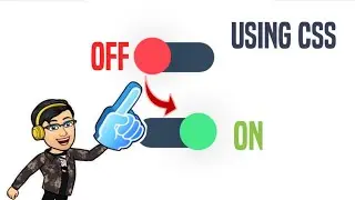 On Off Toggle Button using CSS | Custom CheckBox