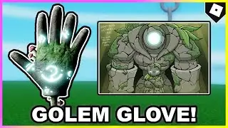 How to get GOLEM GLOVE + SHOWCASE in SLAP BATTLES! [ROBLOX]