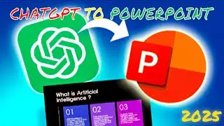 Create a PowerPoint Presentation with ChatGPT