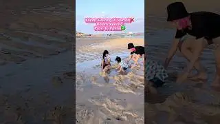 KDISTA BUAT KOLAM DI PANTAI UNTUK DARLEEN#viralvideo#trending#viralvideo#shortviral#shortvideo#trend