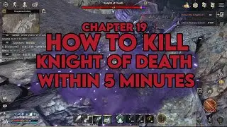 Nightcrow - How to kill Knight of Death within 5 minutes | FREE TO PLAY ONLY | Ch. 19 