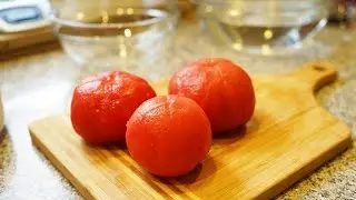 Как очистить помидоры от кожицы
