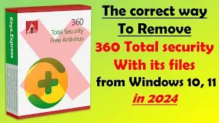 how to uninstall 360 total security