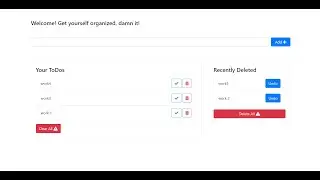 Todo App In JavaScript With Source Code | Source Code & Projects
