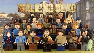 LEGO The Walking Dead Season 6 | How To Build All Main Characters