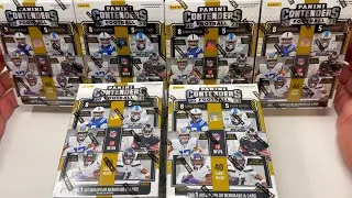 Ripping 2023 Panini Contenders Football Boxes - HORRIBLE QUALITY CONTROL