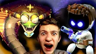 ОГРОМНАЯ змея-БОСС и УНЧАРТЕД!!! Astro Bot 4K 4К