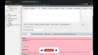 Mysql error 