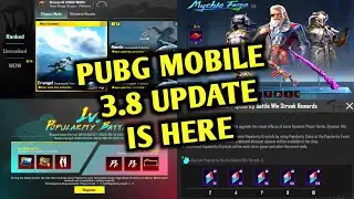 😍PUBG MOBILE 3.8 NEW UPDATE IS HERE | NEW POPULARITY BATTLE | NEW MODE & NEW ACHIEVEMENTS🔥