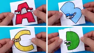 50 CRAZIEST ALPHABET LORE ARTS & PAPER CRAFTS
